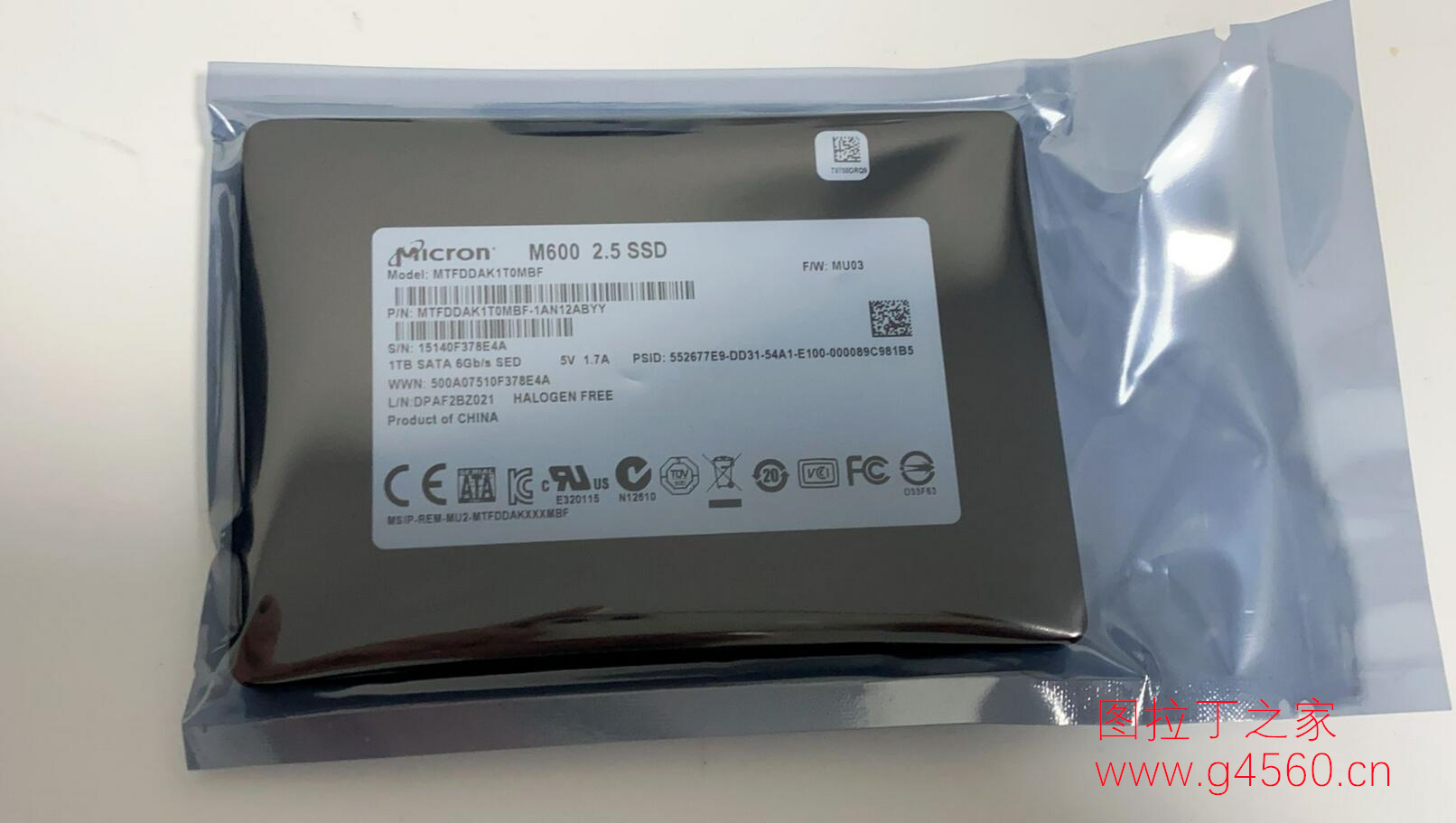 【大船固态】镁光M600 1T 简评